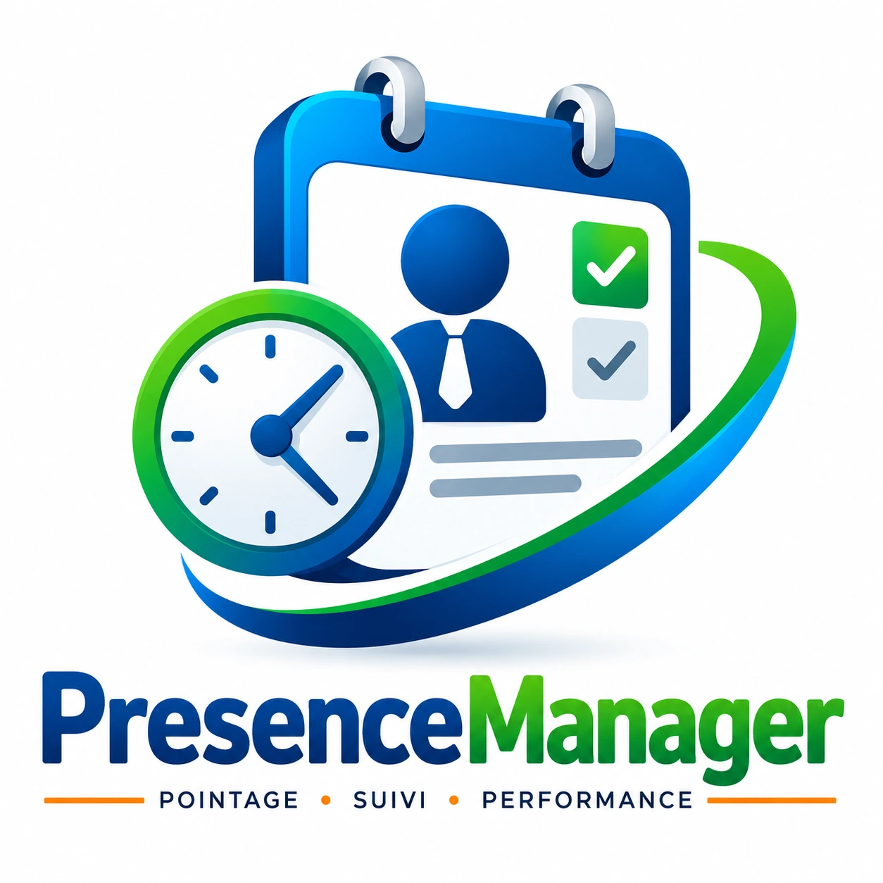 PresenceManager — logo officiel